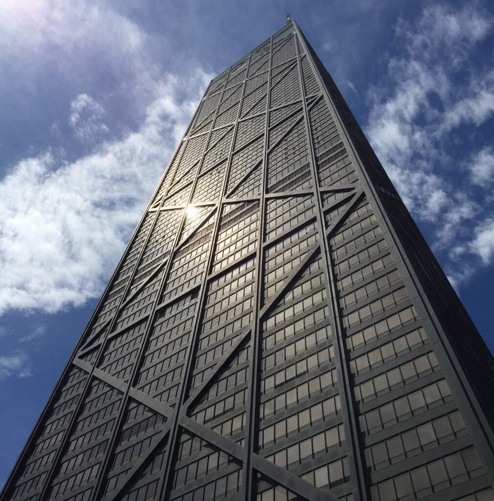 The John Hancock Building, Chicago, IL