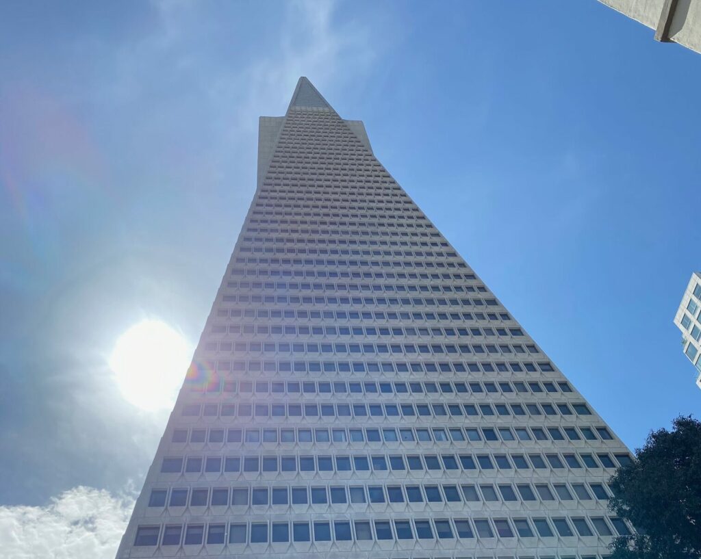 The Transamerica Pyramid Building, San Francisco, CA